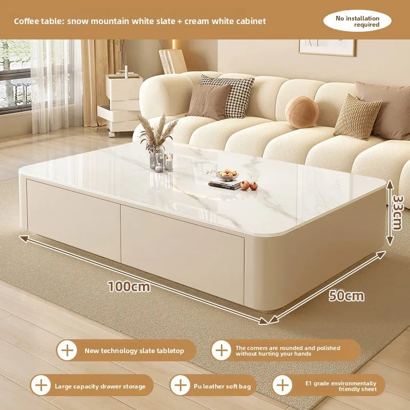 Nordic Modern Cheap Cute Coffee Table Clear Simple Designer Writing Mesas Living Room Furniture Luxury Decoration Side Table Hom