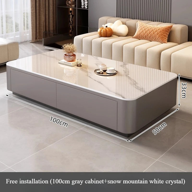 Nordic Modern Cheap Cute Coffee Table Clear Simple Designer Writing Mesas Living Room Furniture Luxury Decoration Side Table Hom