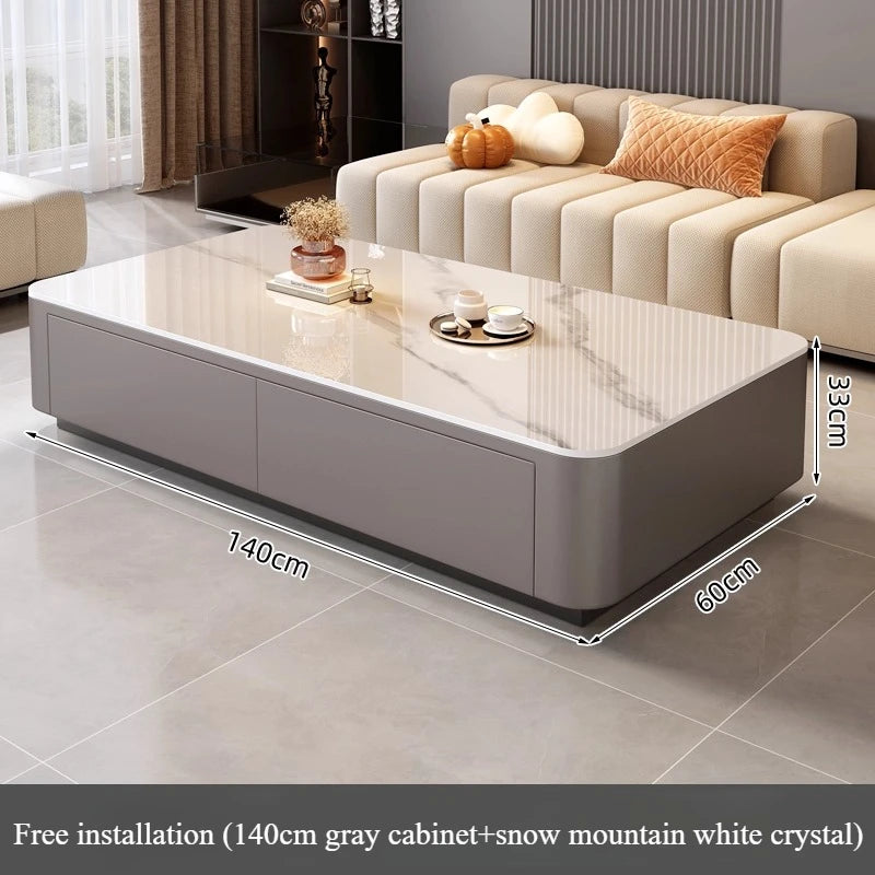 Nordic Modern Cheap Cute Coffee Table Clear Simple Designer Writing Mesas Living Room Furniture Luxury Decoration Side Table Hom