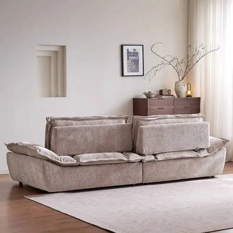 R134 Oversized Minimalist Living Room Sofas Designer Modern Cute Nordic Sofa Living Room Lazy Modular Divano Soggiorno Home Furn