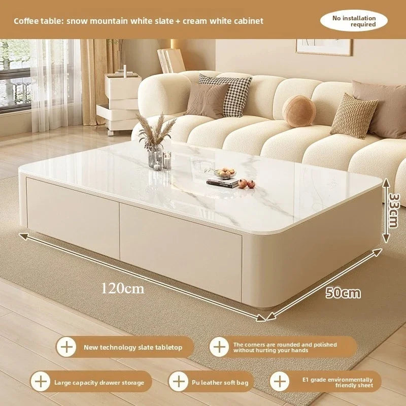 Nordic Modern Cheap Cute Coffee Table Clear Simple Designer Writing Mesas Living Room Furniture Luxury Decoration Side Table Hom