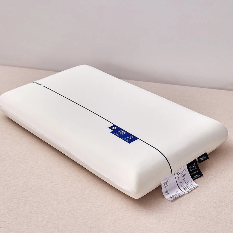 1pc Long Memory Foam Cervical Pillow, Neck Pillow slow Rebound Shape Comfortable Sleeping Pillows Hotel Bedroom Bedding Pillow